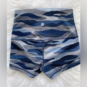 Lululemon Camo Bike Shorts